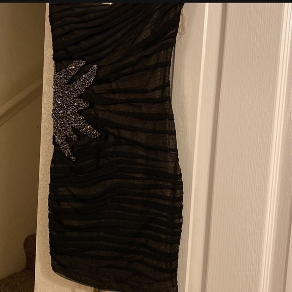 Dresses & Skirts - Side jeweled tube dress. NWT